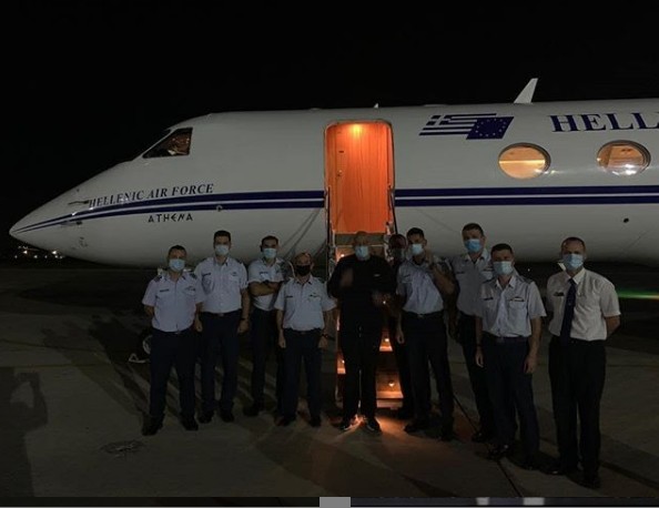 Το «ευχαριστώ» Δένδια στο πλήρωμα της Πολεμικής Αεροπορίας