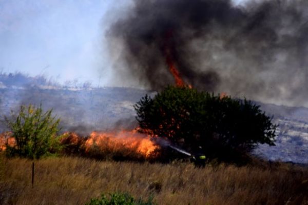 Φωτιά στο Καρπενήσι – Στο σημείο ισχυρές δυνάμεις της Πυροσβεστικής