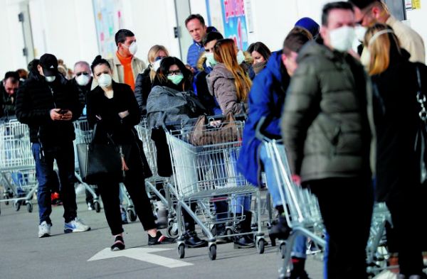 Κοροναϊός : 1297 νέα κρούσματα στην Ιταλία