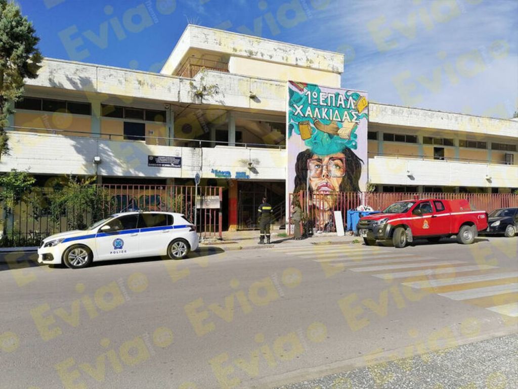 Χαλκίδα: Έβαλαν φωτιά σε σχολείο υπό κατάληψη