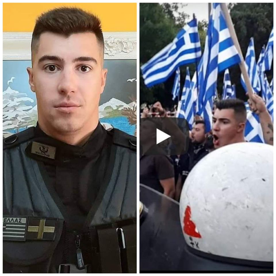 Τάσος Ποτσέπης: Ο «Αγάπη Μόνο» συνοριοφύλακας στη Χίο, παρών και στην πορεία του Κασιδιάρη