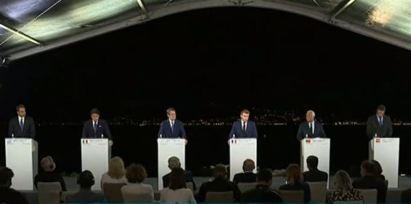 Οι κοινές δηλώσεις Μητσοτάκη και των ηγετών της MED-7 στην Κορσική