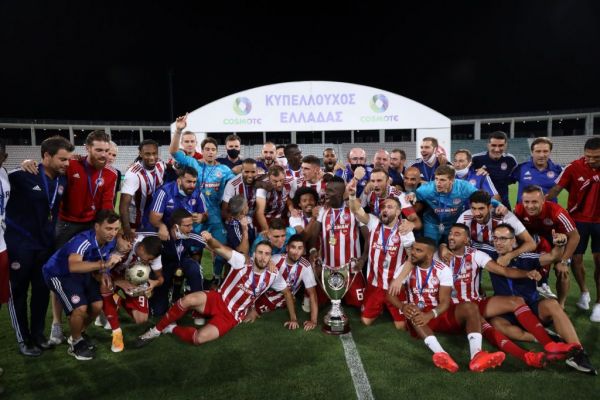 Θρυλικό νταμπλ, πήρε και το Κύπελλο ο Ολυμπιακός (1-0)