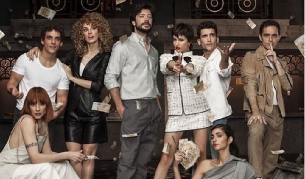 La casa de papel: Η φωτογραφία από τα γυρίσματα που προκάλεσε πανικό στο Instagram