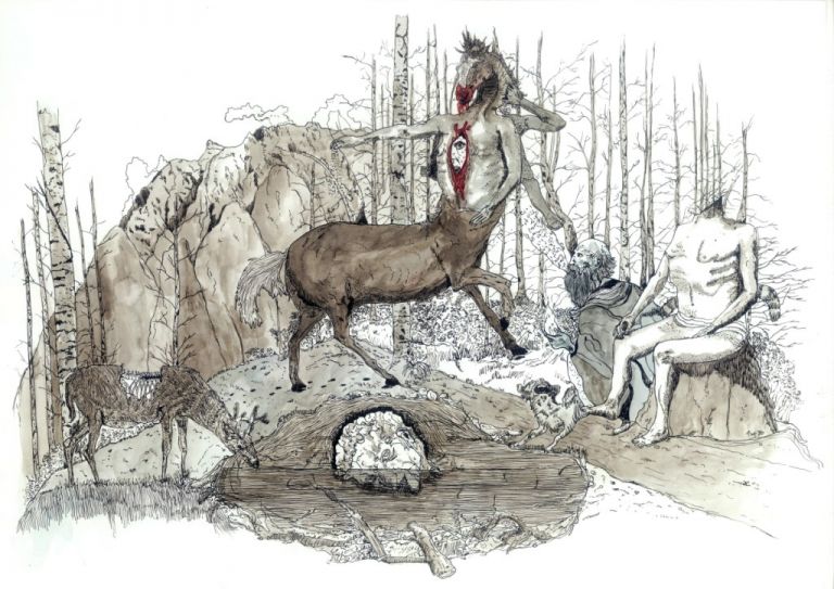 «Αρρηφόροι» του Γιώργου Τσόπανου στο Κολωνάκι