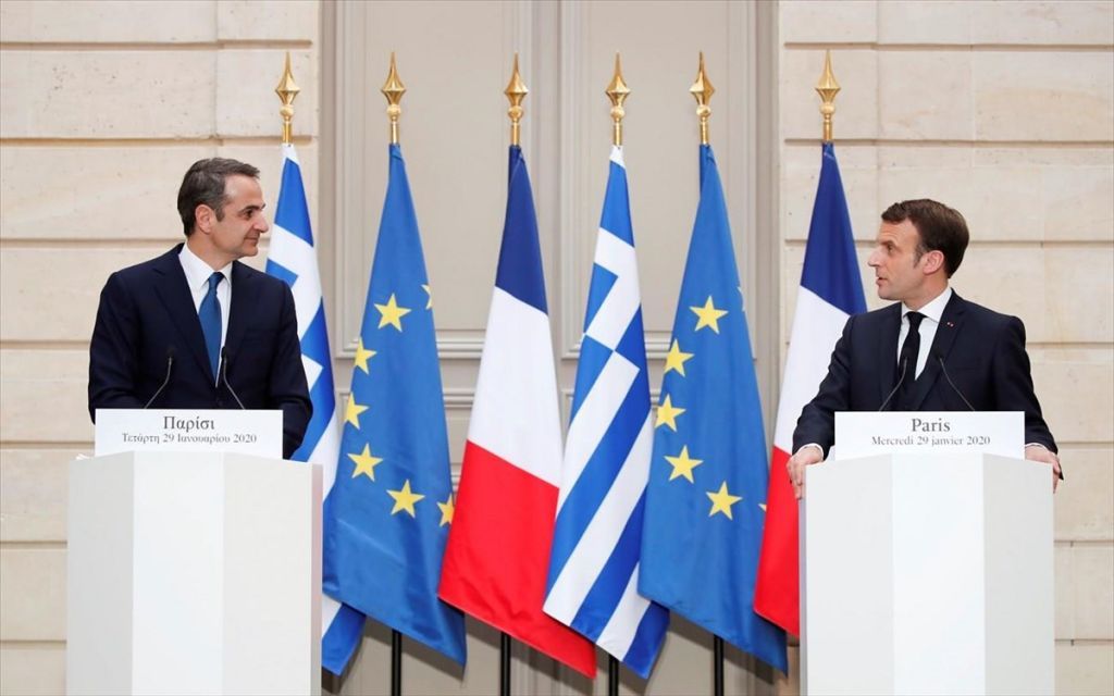 Μεταναστευτικό και τουρκική επιθετικότητα στην ατζέντα της συνάντησης Μητσοτάκη – Μακρόν