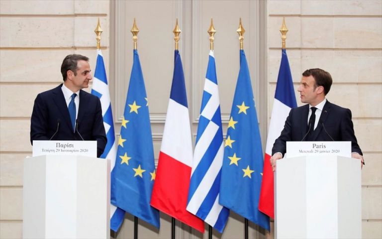 Μεταναστευτικό και τουρκική επιθετικότητα στην ατζέντα της συνάντησης Μητσοτάκη – Μακρόν