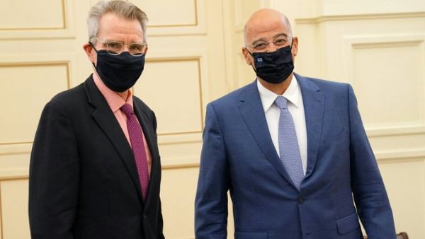 Συνάντηση Δένδια – Πάιατ : Στο επίκεντρο η τουρκική παραβατικότητα