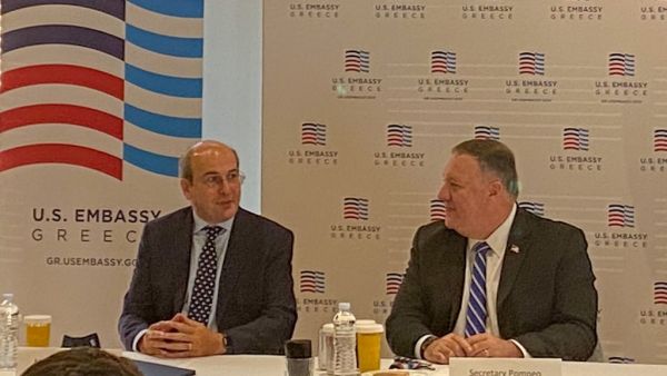 Χατζηδάκης σε Πομπέο: Τα πέντε μεγάλα έργα που θα κάνουν την Ελλάδα ενεργειακό κόμβο των Βαλκανίων