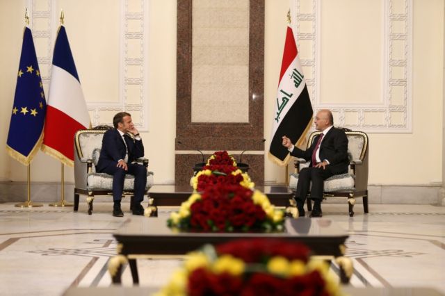Μακρόν : Η ξένη επέμβαση είναι η κύρια πρόκληση που αντιμετωπίζει το Ιράκ