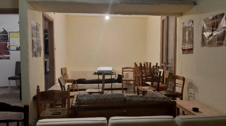 Φωτογραφίες από το κτίριο στο Παγκράτι που τελούσε υπό κατάληψη