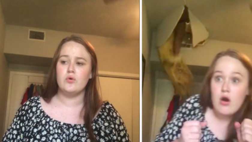 Βίντεο στο TikTok έγινε viral για εντελώς λάθος λόγο - Έκανε πρόβα και... έπεσε η μητέρα της από το ταβάνι!