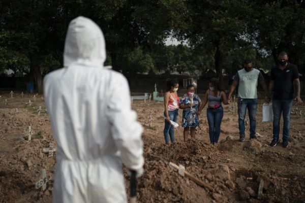 Βραζιλία – Κοροναϊός : 987 νεκροί και 36.820 κρούσματα το τελευταίο 24ωρο