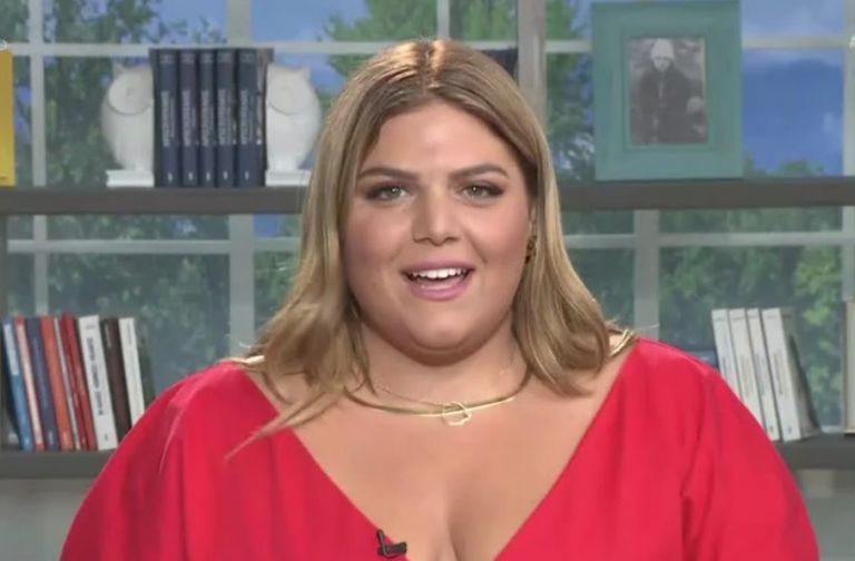 Δανάη Μπάρκα : Η συγκινητική έναρξη στον «αέρα» MEGA