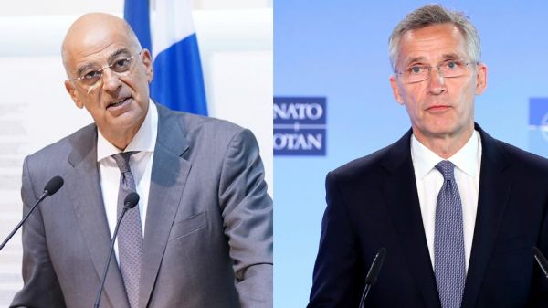 Τηλεφωνική επικοινωνία Δένδια – Στόλτενμπεργκ – Στο επίκεντρο η κατάσταση στην Αν. Μεσόγειο