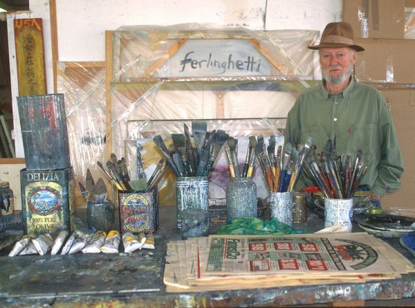 Πρώτη ατομική έκθεση του 101χρονου Φερλινγκέτι στη Νέα Υόρκη