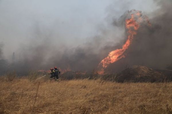 Έκτακτη σύσκεψη για τη φωτιά στην Ανάβυσσο – Καλύτερη η εικόνα από το μέτωπο, γεμάτοι καπνούς η περιοχή