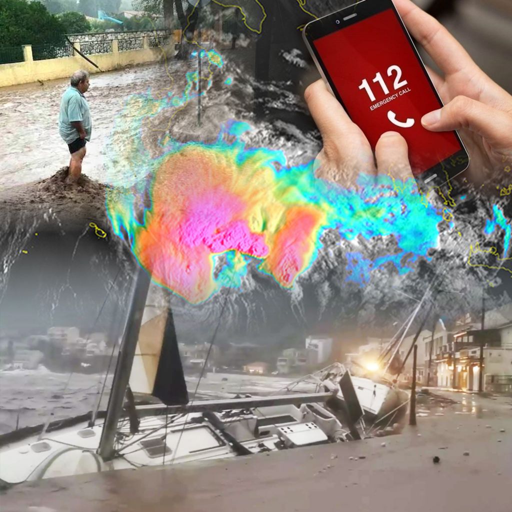 Καιρός : Δύσκολες οι επόμενες ώρες – Ο κυκλώνας θα χτυπήσει με μανία