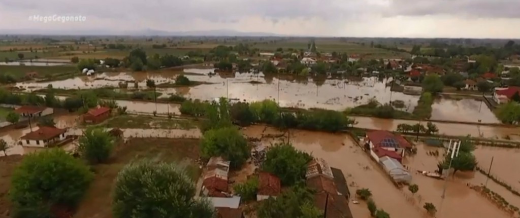 Ιανός : Το MEGA στη Καρδίτσα - Εικόνες απόλυτης καταστροφής