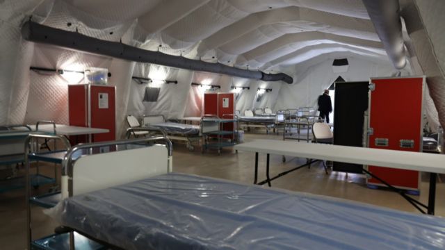 Λέσβος : Στο Νοσοκομείο Μυτιλήνης ο εξοπλισμός από το κέντρο υγείας στη Μόρια