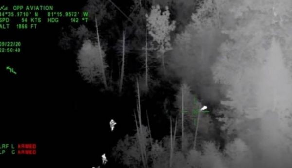 Καναδάς: Συγκλονιστικό βίντεο διάσωσης ενός 6χρονου με θερμικές κάμερες