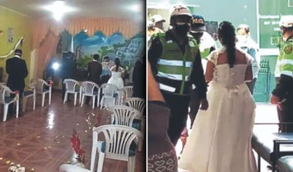 Περού : Χειροπέδες σε μελλόνυμφους λίγο πριν το «ναι»… λόγω κοροναϊού