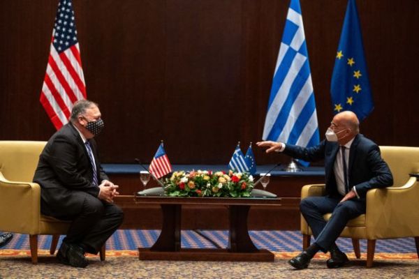 «Ζωτικός συνεργάτης των ΗΠΑ η Ελλάδα» – Τα πρώτα μηνύματα Πομπέο από τη Θεσσαλονίκη