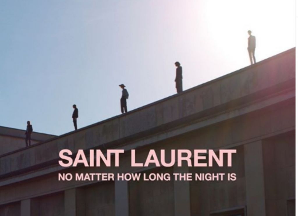 «Δεν έχει σημασία πόσο μεγάλη είναι η νύχτα», για την κολεξιόν SS 21 του Saint Laurent