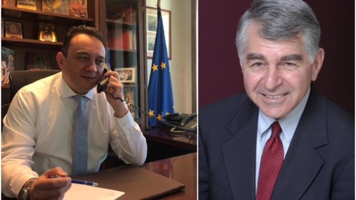 Τηλεφωνική επικοινωνία υφ. Εξωτερικών με τον ομογενή Michael Dukakis