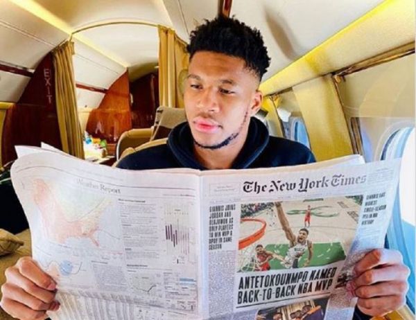 Αντετοκούνμπο : Η πρώτη ανάρτησή του μετά την ανάδειξή του σε MVP