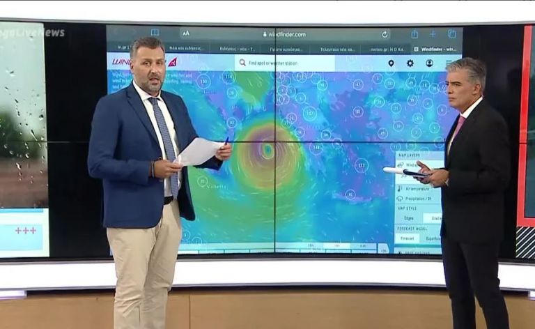Πώς αναμένεται να εξελιχθεί ο «Ιανός» – Η πρόγνωση του Γ. Καλλιάνου