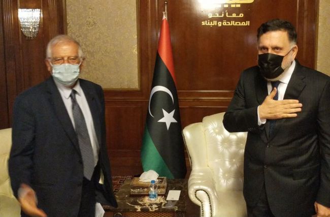 Συνάντηση Μπορέλ και Σαράζ στην Τρίπολη της Λιβύης