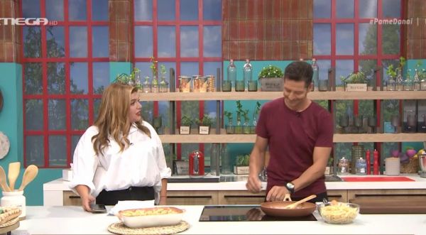 «Πάμε Δανάη!»: Πένες με μπέικον και αρακά από τον Απόστολο Ρουβά