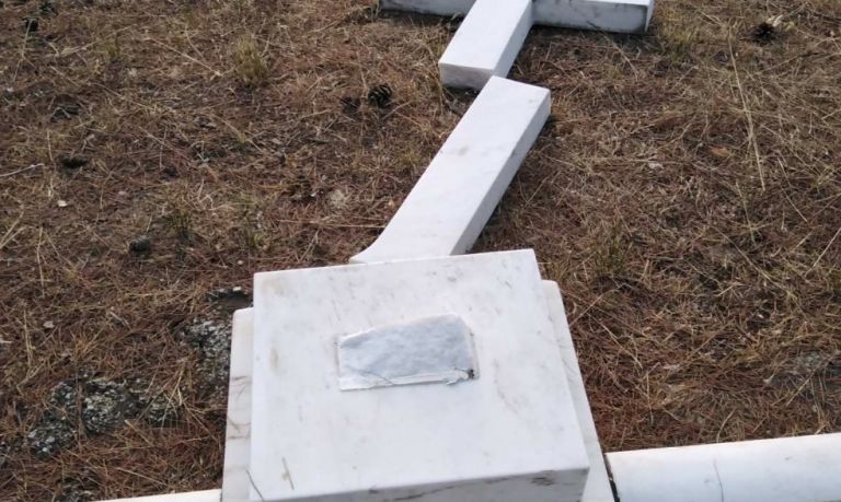 Βανδάλισαν τον τάφο του Παύλου και της Φρειδερίκης στο Τατόι