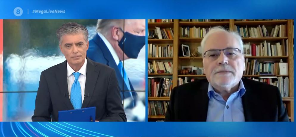 Δρ Παυλάκης για Τραμπ στο MEGA: Πολλοί υποτίμησαν την ασθένεια και πέθαναν στο σπίτι τους