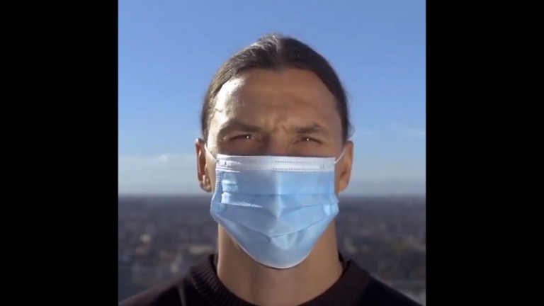 Ιμπραΐμοβιτς : Μην δοκιμάσετε τον κοροναϊό, δεν είστε… ο Ζλάταν