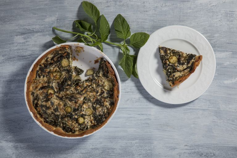 Ξεσκέπαστη πίτα με βλίτα