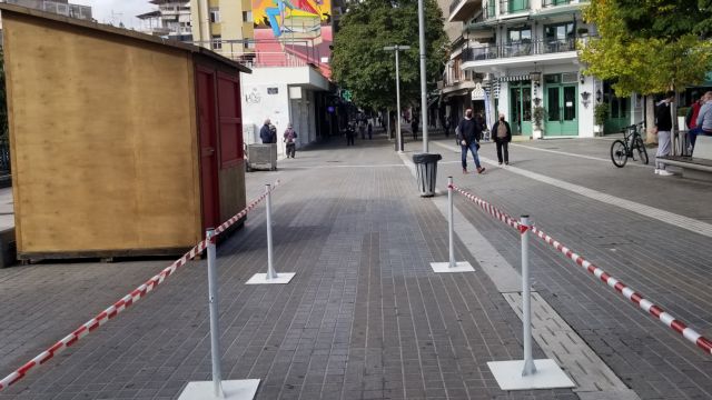 Σε καθεστώς lockdown η Κοζάνη: Ερήμωσε το κέντρο της πόλης
