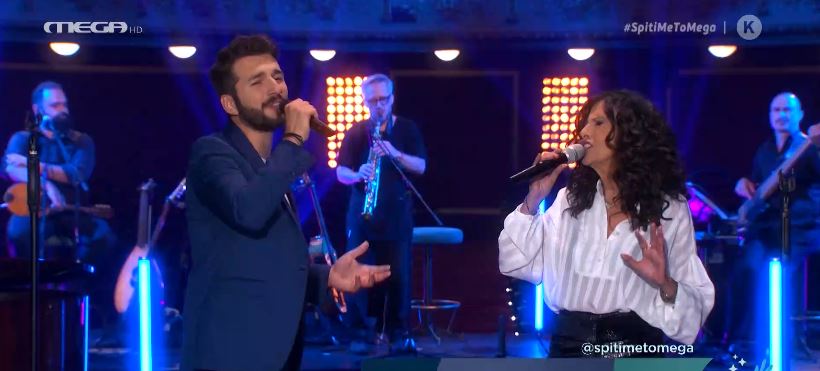 Η Ελευθερία Αρβανιτάκη τραγουδάει ντουέτο με τον Θοδωρή Βουτσικάκη το «Με το ίδιο μακό»