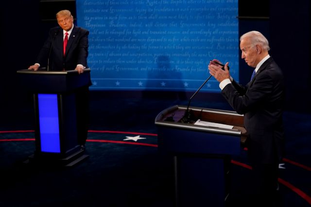 ΗΠΑ – Εκλογές : Τα έξι σημεία που ξεχώρισαν στην τηλεμαχία μεταξύ Τραμ και Μπάιντεν