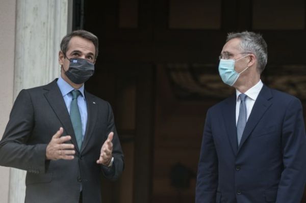 Live οι κοινές δηλώσεις Μητσοτάκη – Στόλτενμπεργκ