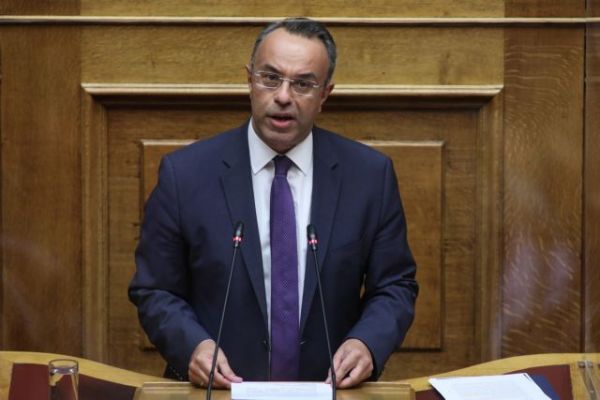 Live η ομιλία του υπουργού Οικονομικών Χρ. Σταϊκούρα