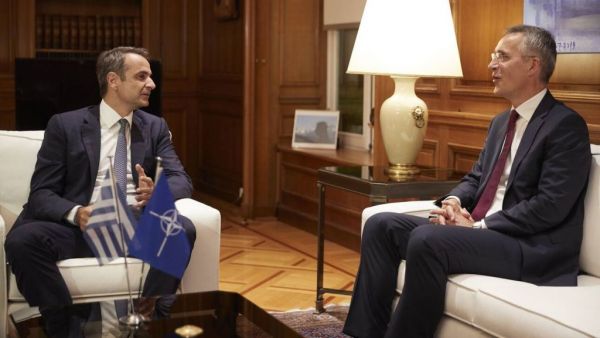 Stoltenberg, Mitsotakis push talks based on firm Turkish commitment to de-escalation with Greece