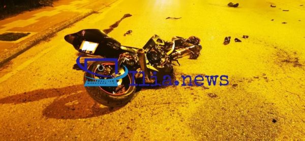 Αμαλιάδα : Νεκρή μία 23χρονη, σοβαρά τραυματίας ο οδηγός της μηχανής