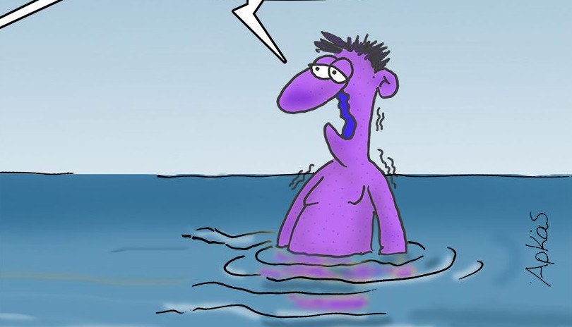 Αρκάς : Σχολιάζει με ένα σκίτσο την… επιστροφή στο καλοκαίρι