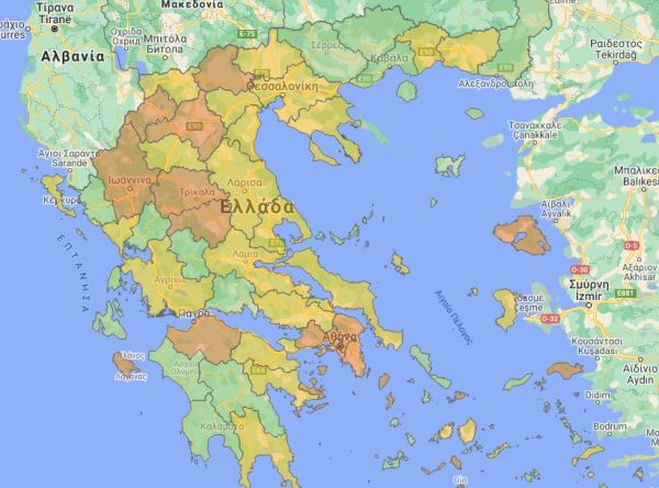 Κοροναϊός : Πρεμιέρα για τον χάρτη υγειονομικής ασφάλειας – Αναλυτικά τα μέτρα ανά επίπεδο
