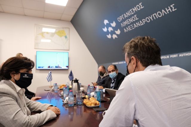Μητσοτάκης : Πόλος ανάπτυξης για όλη τη Θράκη η επένδυση στο λιμάνι της Αλεξανδρούπολης