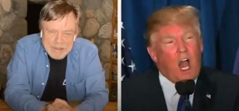 Μαρκ Χάμιλ : «Τρολάρει» δηλώσεις του Ντόναλντ Τραμπ σε βίντεο υποστήριξης του Τζο Μπάιντεν