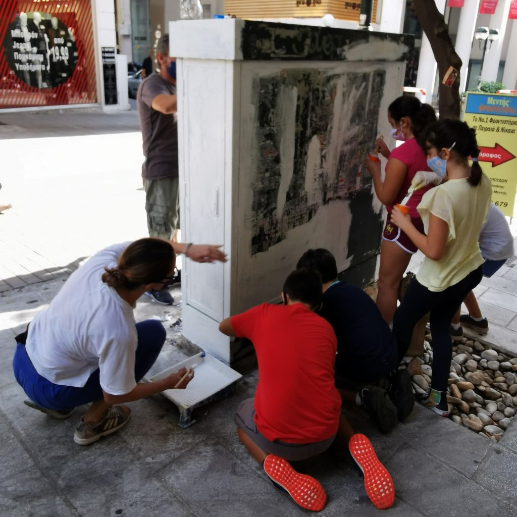 Piraeus Art Event : Χρώματα στην πόλη του Πειραιά από μαθητές καλλιτεχνικών τμημάτων δημοτικών σχολείων