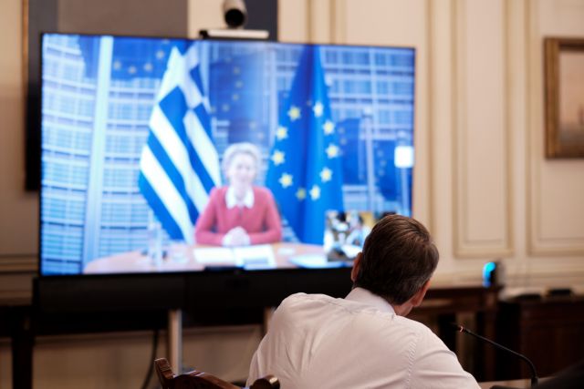 Μητσοτάκης και Φον ντερ Λάιεν κάλεσαν την Τουρκία να μειώσει τις εντάσεις